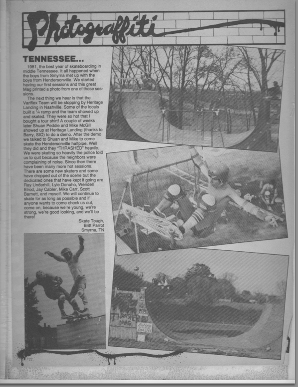 Remembering Nashville Skateboard Legend Ray Underhill